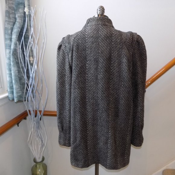 NEW YORK GIRL Vintage Printed Coat Size Medium? - Picture 2 of 2